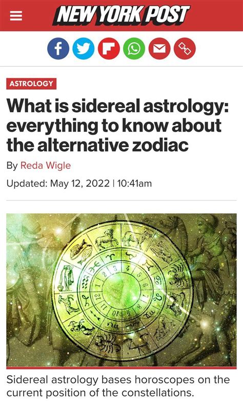 Sidereal Astrology Artofit