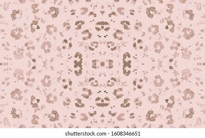 Beige Ocelot Artwork Nude Retro Panther Stock Illustration Shutterstock