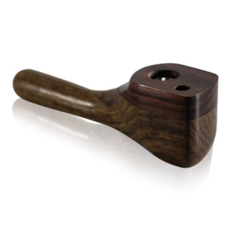 4 Wooden Smoking Pipe W Swivel Lid Ww14 Usa Etsy