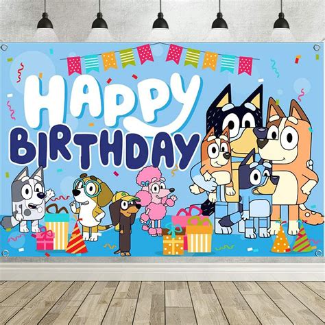 Bluey Birthday Banner Ubicaciondepersonas Cdmx Gob Mx