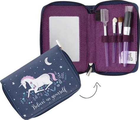 Starlight Unicorn Eenhoorn Cosmetic Brush Set Make Up Kwasten Bol