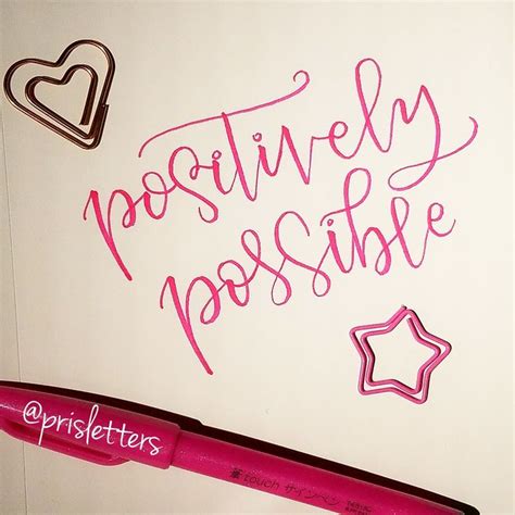 Positively Possible Prisletters Prisletters Graphic Design Letters