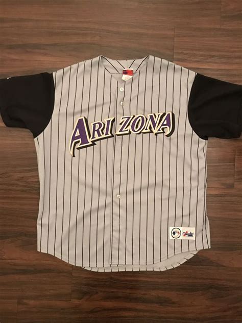 Vintage Arizona Diamondbacks button up majestic jersey XL stitched for ...