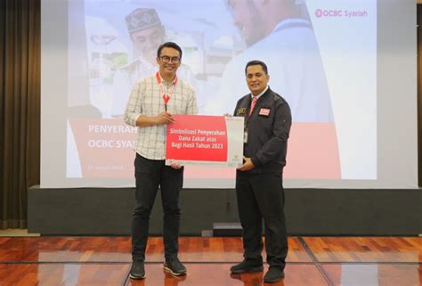 Ocbc Syariah Salurkan Dana Zakat Yang Terkumpul Pada Ke Baznas