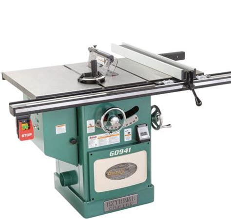 Grizzly G Hp V Cabinet Table Saw Ct Power Tools