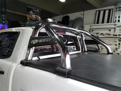 Jaula Barra Antivuelco Cromada Para Nueva Ford Ranger En Venta En