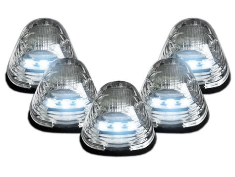 1999 2016 F250 F350 Recon LED Cab Light Kit Clear Lens White LEDs