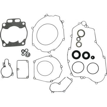 Motordichtsatz Mit Simmerringen F R Kawasaki Kx