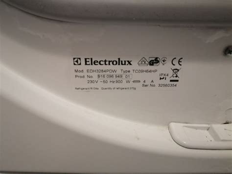 Electrolux sušilni stroj s toplotno črpalko in inverter motorjem