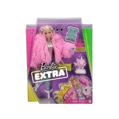 Muñeca Barbie Fashionista Extra Abrigo Rosa Walmart En Línea