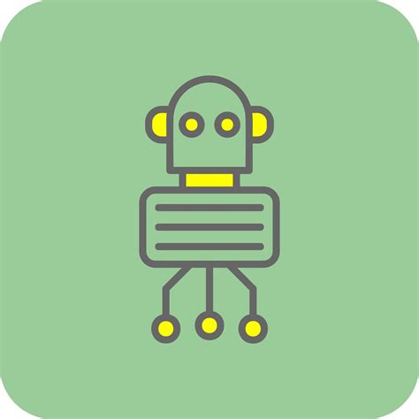 Nano Robot Vector Icon Design 21086449 Vector Art At Vecteezy