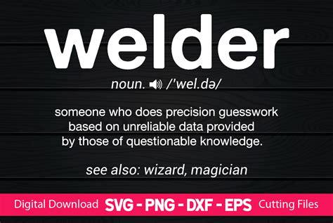 Funny Welder Definition Gifts Graphic By CraftartSVG Creative Fabrica