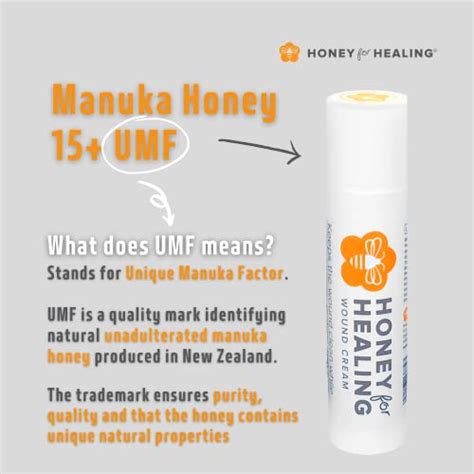 Honey for Healing® Manuka Honey Wound Cream made with Medical Grade ...