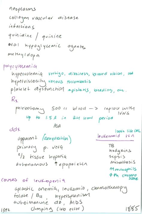 1392. Disease and drugs a/w autoimmune hemolytic anemia // Polycythemia causes, features and ...