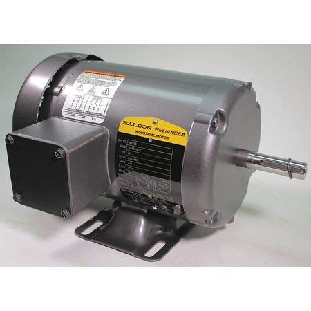 Baldor Reliance 3 Phase General Purpose Motor 1 2 HP 56 Frame 230