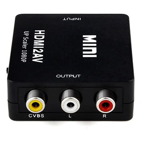 ᐉ Конвертер адаптер HDMI на RCA AV тюльпаны HDMI2AV • Купить в Киеве ...