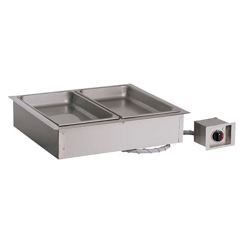 Alto Shaam 200 HWI D443 Halo Heat Drop In Hot Food Well W 2 Full Size Pan Capacity 120v