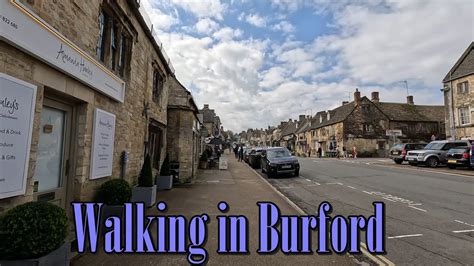 Walking In Burford 4k Youtube