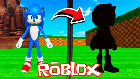 Como Transformarse En Personaje Secreto De Sonic La Pelicula Roblox Sonic 2 La Pelicula Roblox