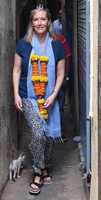 You Ll Love Sophie Wessex S Funky Printed Trousers She Just Rocked In India Hello