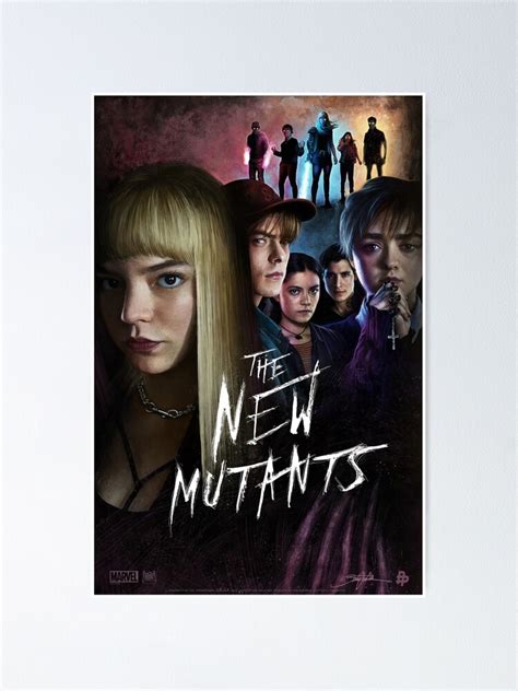 Poster The New Mutants 2020 Poster For Sale By Angelarice Redbubble