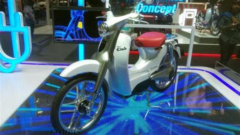 Motor Bebek Listrik Honda Mirip Super Cub Tribunjateng