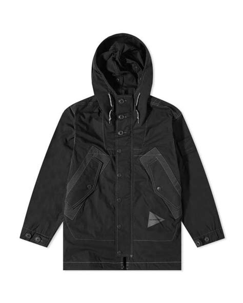 And Wander X Danner Field Parka Jacket In Black For Men Lyst