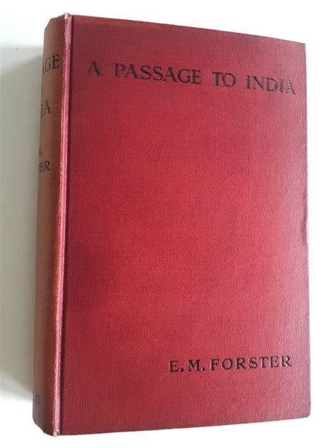 E M Forster A Passage To India Catawiki