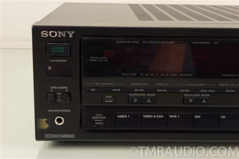 Sony STR-AV910 Stereo AM / FM Receiver w/ Graphic Equalizer, Remote - The Music Room