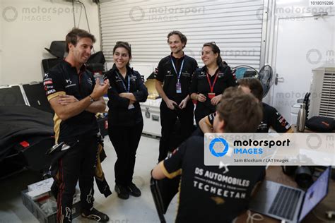 Antonio Felix Da Costa PRT DS Techeetah Chats With Members Of His