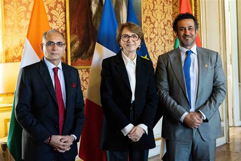 Uae France India Trilateral Cooperation Discussed At Paris Meet