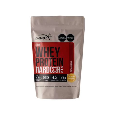 Whey Protein Hardcore Vainilla Lb Funat