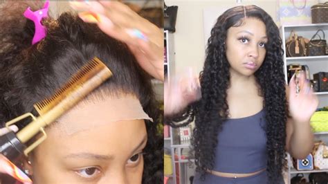 Oh My Pretty Hair 5x5 Closure Wig Side Part Youtube