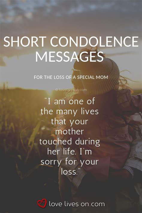 Comfort Sympathy Quotes For Loss Of Mother - ShortQuotes.cc