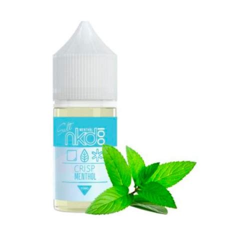 Líquido para Pod Naked Salt 100 Crisp Menthol 35mg Paradise Vape