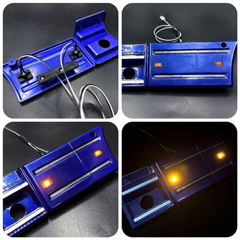 For Tamiya 1 14 Scania R470 R620 RC Trailer Side Skirt Light LED Lamp