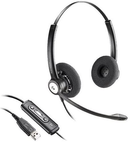 Plantronics Entera Hw121n Usb Çift Taraflı Kulaklıkplantronics Entera Hw121n Usb Çift Taraflı