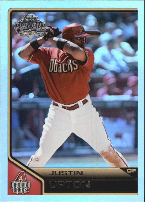 Topps Lineage Diamond Anniversary Refractor Justin Upton