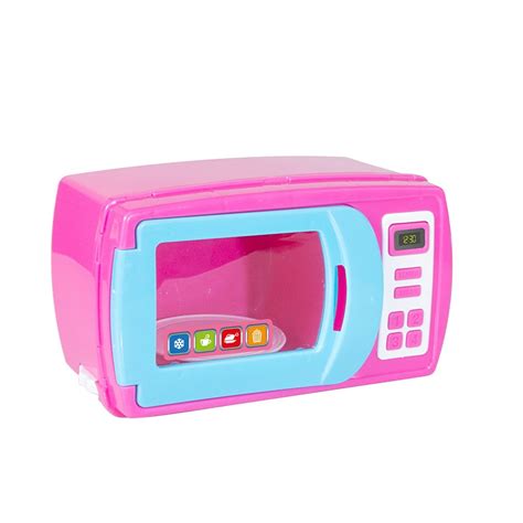 Micro Ondas Brinquedo Cozinha Infantil Forno Rosa Menina Shopee Brasil