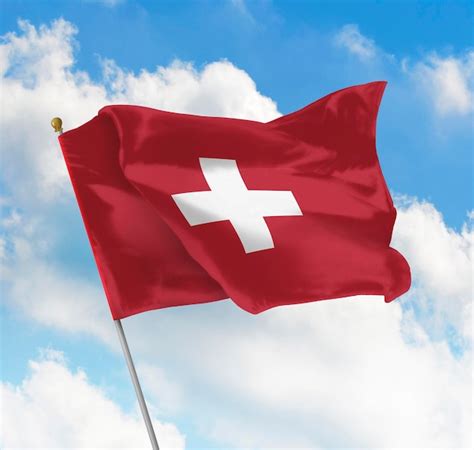 Premium Photo | Flag of switzerland