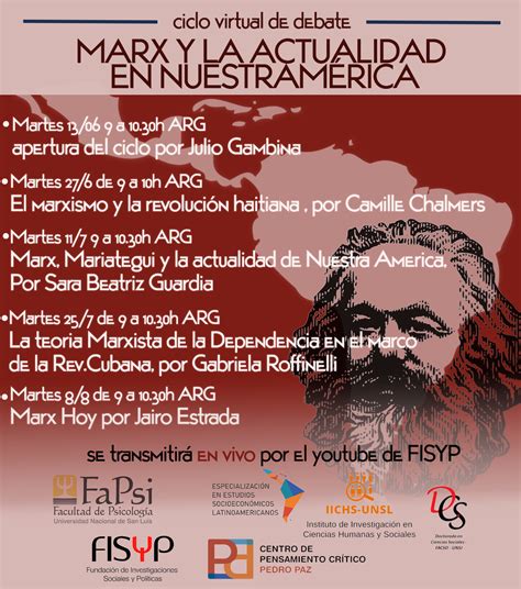 Ciclo Marx Y La Actualidad En Nuestra America Encuentro El