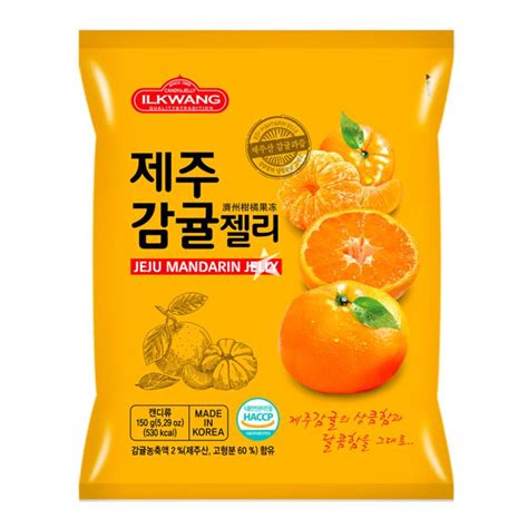 Buy Ilkwang Jeju Mandarin Jelly 150g Korean Supermarket Online Uk