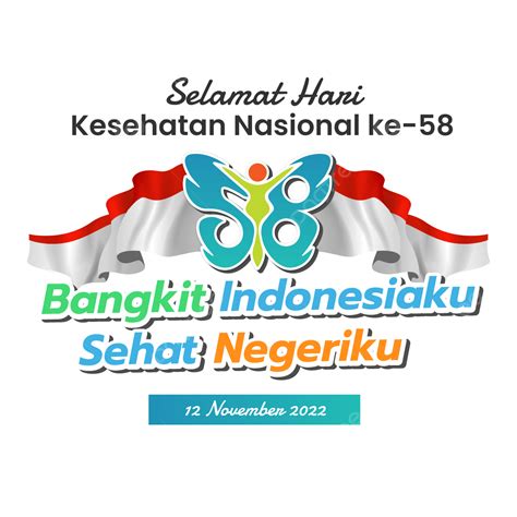 Logo Resmi Hari Kesehatan Nasional Ke 58 2022 Logo Resmi Hari