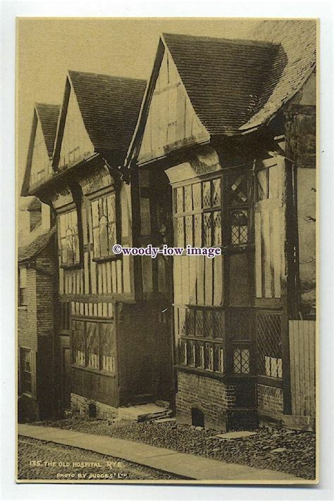 Ju790 The Old Hospital Rye Sussex Judges Postcard 135 Europe United Kingdom