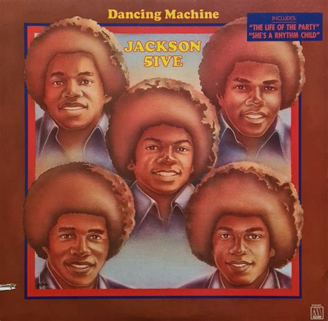 The Jackson 5 Dancing Machine Vinyl Lp Album Reissue 1984