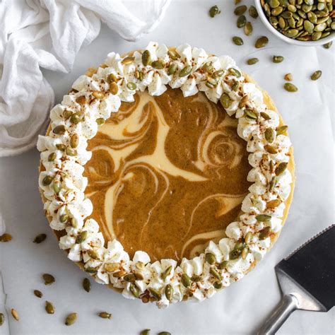 Pumpkin Swirl Cheesecake Recipe The Feedfeed