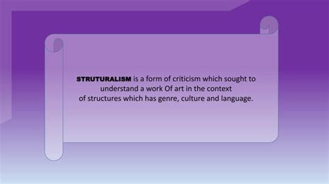 Structuralism Ppt