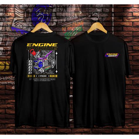 Jual Kaos Stroke Engine Droop Racing Terbaru Baju Kaos Pria Dewasa