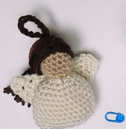 Easy Crochet Angel Ornament | AllFreeCrochet.com