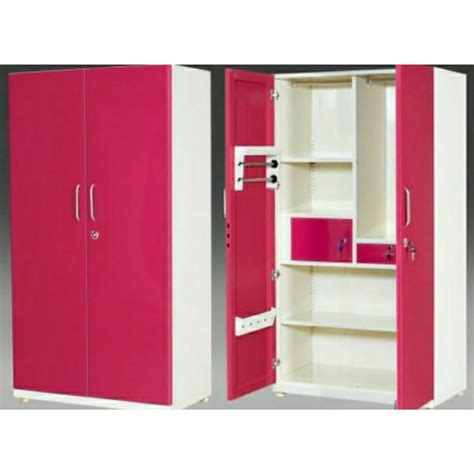 Wooden 2 Doors Steel Almirah For Home Use With Locker At Rs 18500